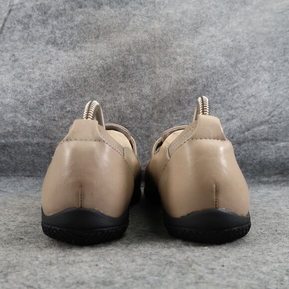 Softwalk Shoes Women 9 Loafer Ballet Flat Slip On Hampton Leather Comfort Casual - Picture 5 of 16